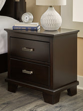 Load image into Gallery viewer, Covetown Twin Panel Bed with Mirrored Dresser, Chest and Nightstand
