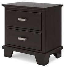 Load image into Gallery viewer, Covetown Twin Panel Bed with Mirrored Dresser and 2 Nightstands
