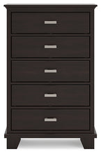 Load image into Gallery viewer, Covetown Twin Panel Bed with Mirrored Dresser and Chest
