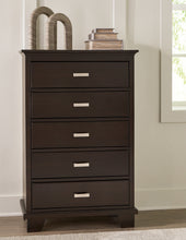 Load image into Gallery viewer, Covetown Twin Panel Bed with Mirrored Dresser, Chest and Nightstand
