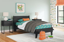 Load image into Gallery viewer, Socalle Twin Panel Platform Bed with Dresser, Chest and 2 Nightstands
