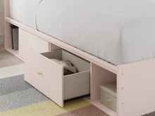 Load image into Gallery viewer, Wistenpine Twin Upholstered Panel Bed with Storage
