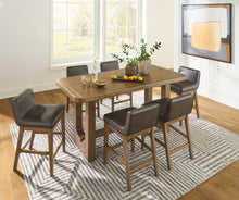 Load image into Gallery viewer, Cabalynn Counter Height Dining Table and 6 Barstools
