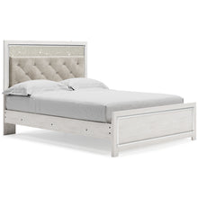 Load image into Gallery viewer, Altyra Queen Panel Bed with Mirrored Dresser and 2 Nightstands
