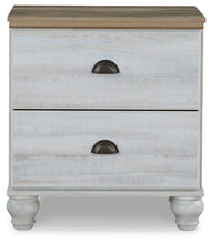 Load image into Gallery viewer, Haven Bay Queen Panel Bed with Mirrored Dresser, Chest and 2 Nightstands
