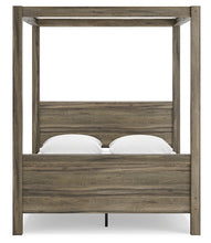 Load image into Gallery viewer, Shallifer Queen Canopy Bed with Dresser and 2 Nightstands
